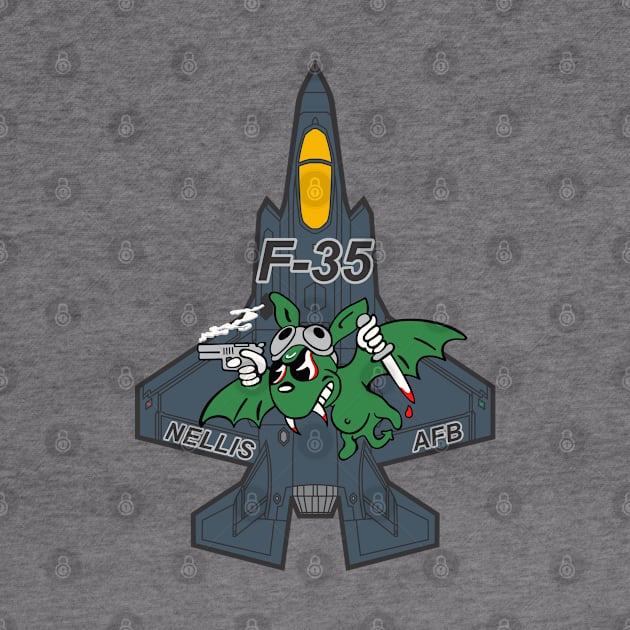 F-35A Lightning II - Green Bats by MBK